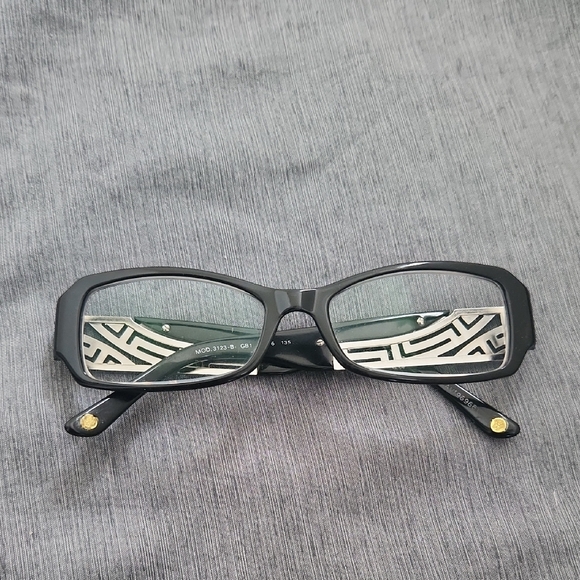 Versace Accessories - Versace Black Eyeglasses